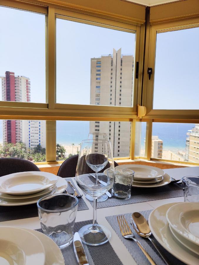 Gerona Sea View Apartments Benidorm Bagian luar foto